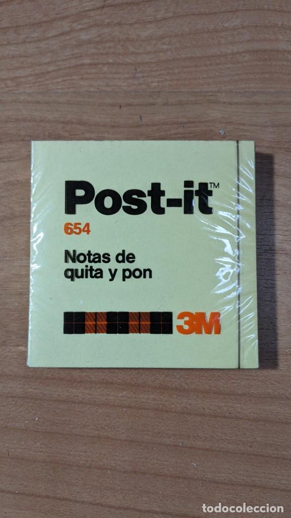 Outros artigos de papel: BLOC DE NOTAS ADHESIVAS POST-IT COLOR AMARILLO