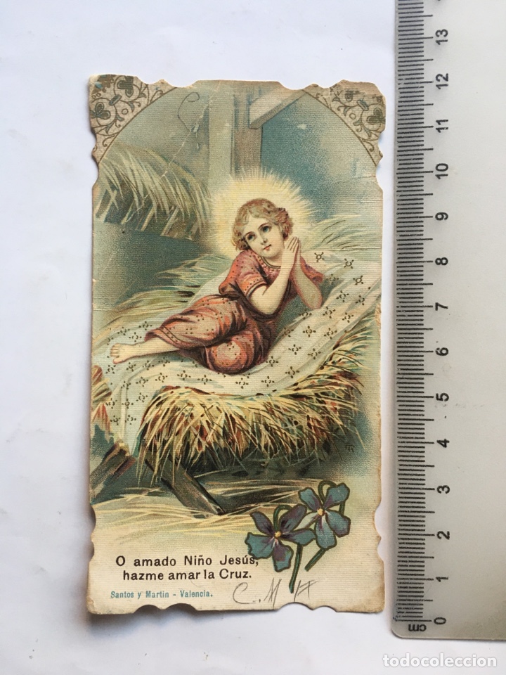 Otros Art&iacute;culos de Coleccionismo en Papel: ESTAMPA PUBLICITARIA. NI&Ntilde;O JES&Uacute;S. TIENDA STA. TERESA DE JES&Uacute;S. VAL&Egrave;NCIA.