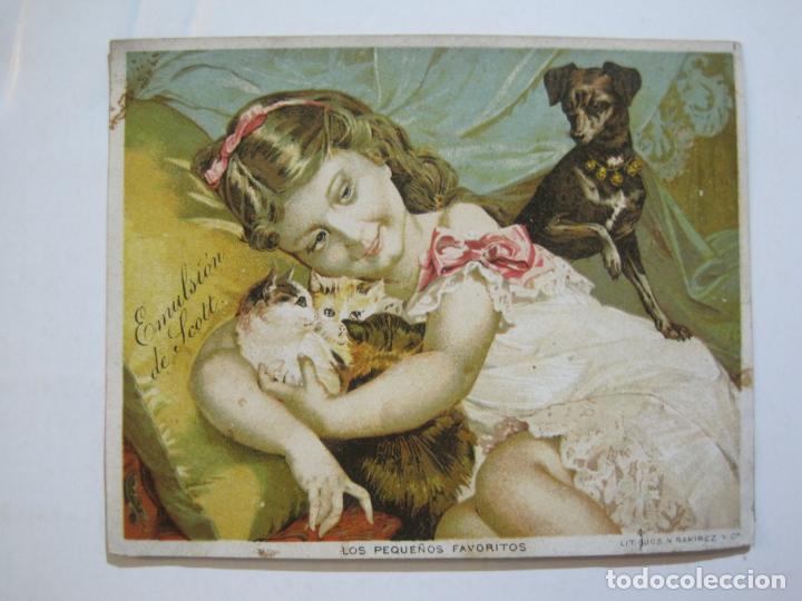 Outros artigos de papel: EMULSION SCOTT & BOWNE-PUBLICIDAD ANTIGUA-VER FOTOS-(76.121)