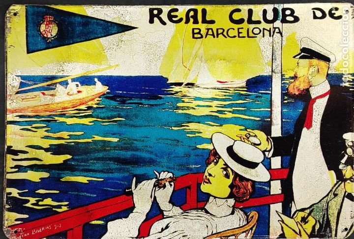 Outros artigos de papel: REPRODUCCION - CARTEL METALICO / CHAPA - REAL CLUB DE BARCELONA - PUBLIRETRO -