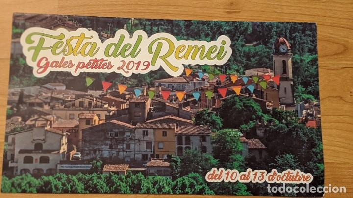 Collectionnisme Papier divers: FOLLETO &laquo;FESTA DEL REMEI&raquo; 2019 CALDES DE MONTBUI