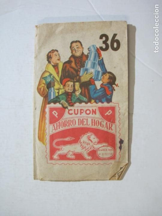 Otros art&iacute;culos de coleccionismo en papel: CUPON AHORRO DEL HOGAR-LIBRETO CON LOS SELLOS CUPONES-VER FOTOS-(K-1255)