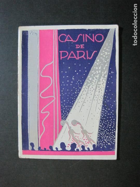 Otros art&iacute;culos de coleccionismo en papel: CASINO DE PARIS-PROGRAMA A&Ntilde;O 1927-ESPECTACULOS,CABARET...ETC-VER FOTOS-(K-1309)