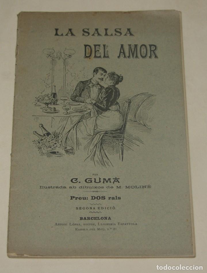 Otros Art&iacute;culos de Coleccionismo en Papel: la salsa del amor . Guma . ilustrador . moline poesia 2&ordf; edici&oacute;n
