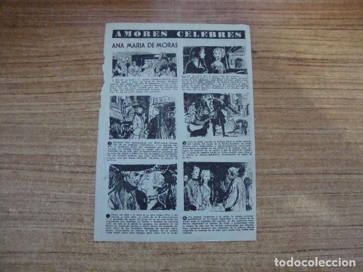 Altri oggetti di carta: RECORTE AMORES CELEBRES ANA MARIA DE MORAS SACADO REVISTA MARISOL 1963