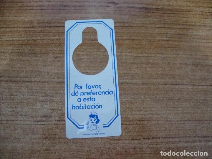 Otros Art&iacute;culos de Coleccionismo en Papel: CARTEL TARJETA ETIQUETA NO MOLESTEN HOTEL