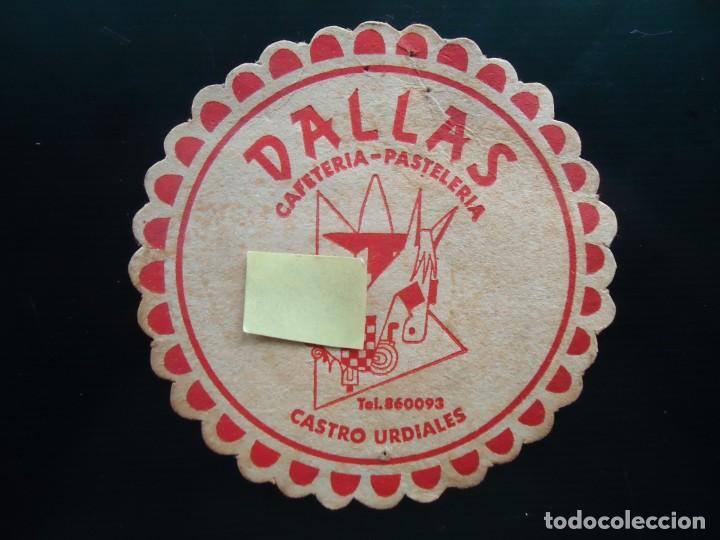 Otros art&iacute;culos de coleccionismo en papel: posavasos cafeteria pasteleria dallas castro urdiales santander cantabria hosteleria cantabro