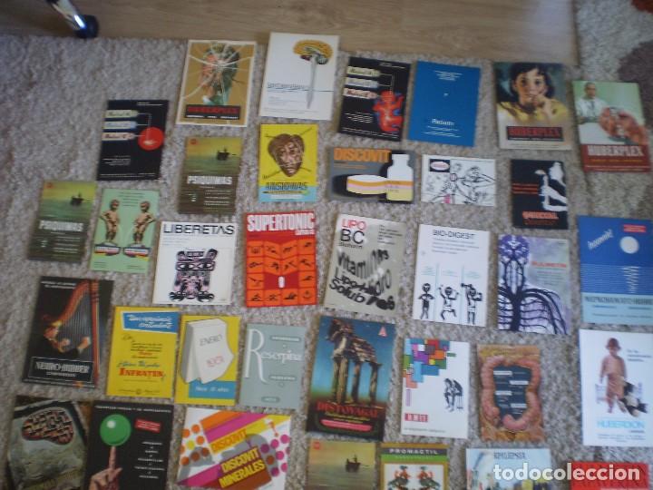 Outros artigos de papel: COLECCION 35 PUBLICIDADES ORIGINALES DE MEDICAMENTOS. FARMACIA. MUY BUENA CONSERVACION