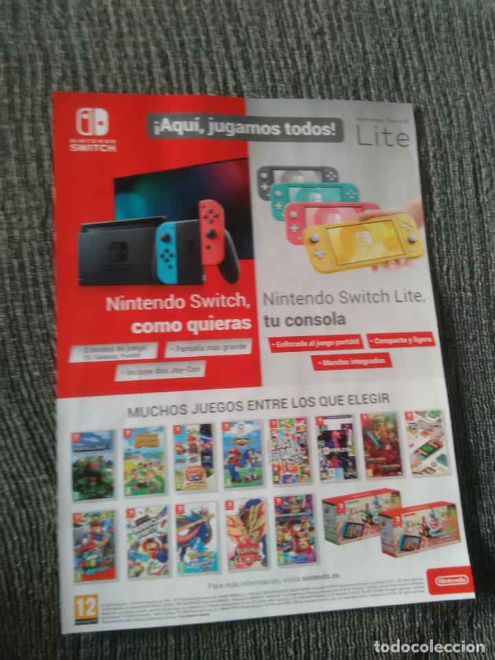 Otros Art&iacute;culos de Coleccionismo en Papel: HOJA PUBLICIDAD NINTENDO SWITCH LITE TU CONSOLA POK&Eacute;MON MARIO BROS ANIMAL CROSSING JUST DANCE FIFA..