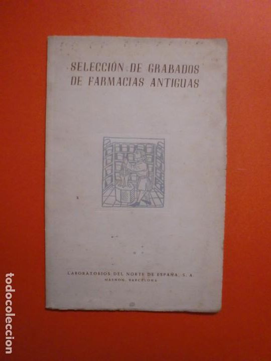 Otros Art&iacute;culos de Coleccionismo en Papel: SELECCI&Oacute;N DE GRABADOS DE FARMACIAS ANTIGUAS LABORATORIOS NORTE DE ESPA&Ntilde;A S,A, MASNOU 1959
