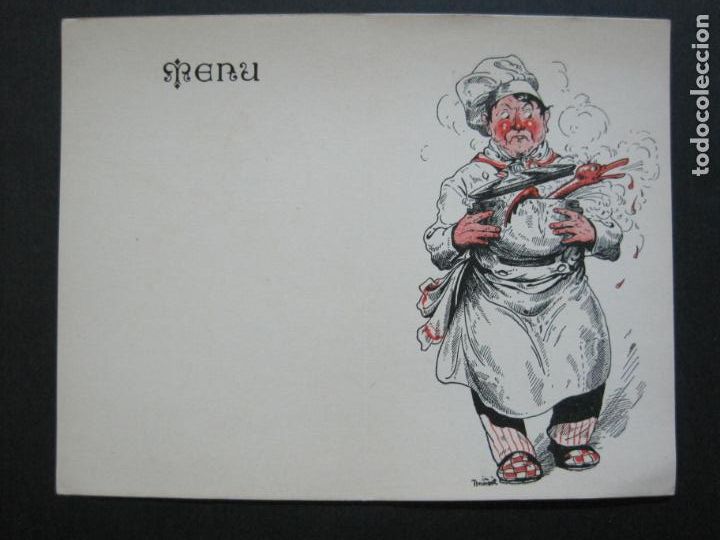Outros artigos de papel: MENU ANTIGUO-EDITE LABORATORIES G.BEYTOUT-VER FOTOS-(K-1404)