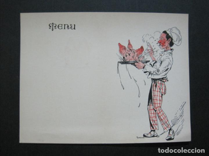 Outros artigos de papel: MENU ANTIGUO-EDITE LABORATORIES G.BEYTOUT-VER FOTOS-(K-1405)