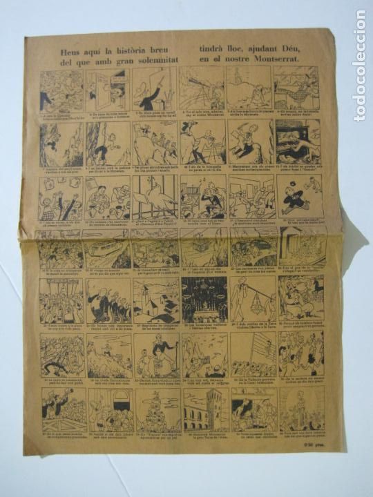 Outros artigos de papel: AUCA-HEUS AQUI LA HISTORIA BREU...MONTSERRAT-VER FOTOS-(V-22.418)