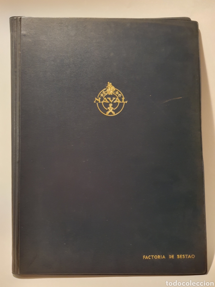 Otros art&iacute;culos de coleccionismo en papel: SOCIEDAD ESPA&Ntilde;OLA DE CONSTRUCCION NAVAL, FACTOR&Iacute;A DE SESTAO, CARPETA CON CUADERNO. A&Ntilde;OS 70.