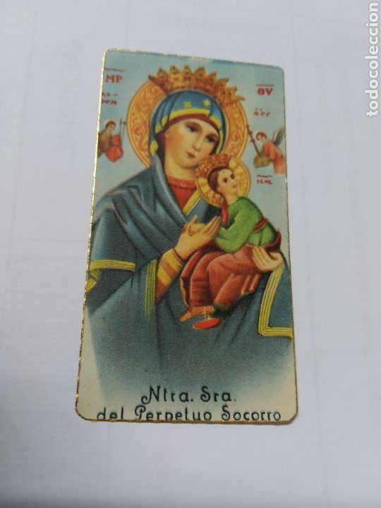 Paper Collecting Others: ESTAMPA RELIGIOSA NUESTRA SE&Ntilde;ORA DEL PERPETUO SOCORRO
