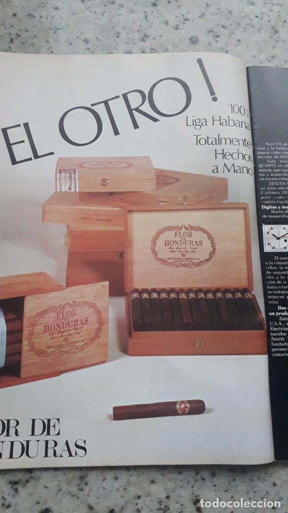 Otros Art&iacute;culos de Coleccionismo en Papel: PUBLICIDAD. ANUNCIO DE PUROS HABANOS FLOR DE HONDURAS. EXTRAIDO DE CAMBIO 16
