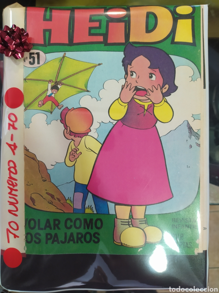 Otros art&iacute;culos de coleccionismo en papel: Heidi 70 n&uacute;meros del 1 al 70