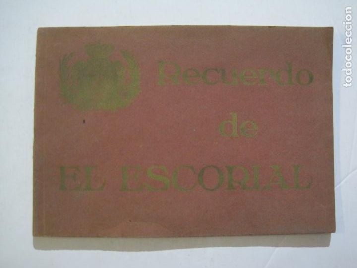 Otros art&iacute;culos de coleccionismo en papel: EL ESCORIAL-ALBUM CON 18 FOTOGRAFIAS-IMP&middot;CASTA&Ntilde;EIRA Y ALVAREZ-VER FOTOS-(K-1576)