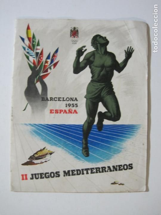 Otros art&iacute;culos de coleccionismo en papel: BARCELONA-II JUEGOS MEDITERRANEOS-A&Ntilde;O 1955-JUEGOS OLIMPICOS-VER FOTOS-(K-1587)