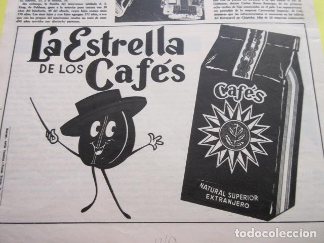 Otros Art&iacute;culos de Coleccionismo en Papel: PUBLIDAD 1968 - COLECCION COMIDA - CAFE LA ESTRELLA