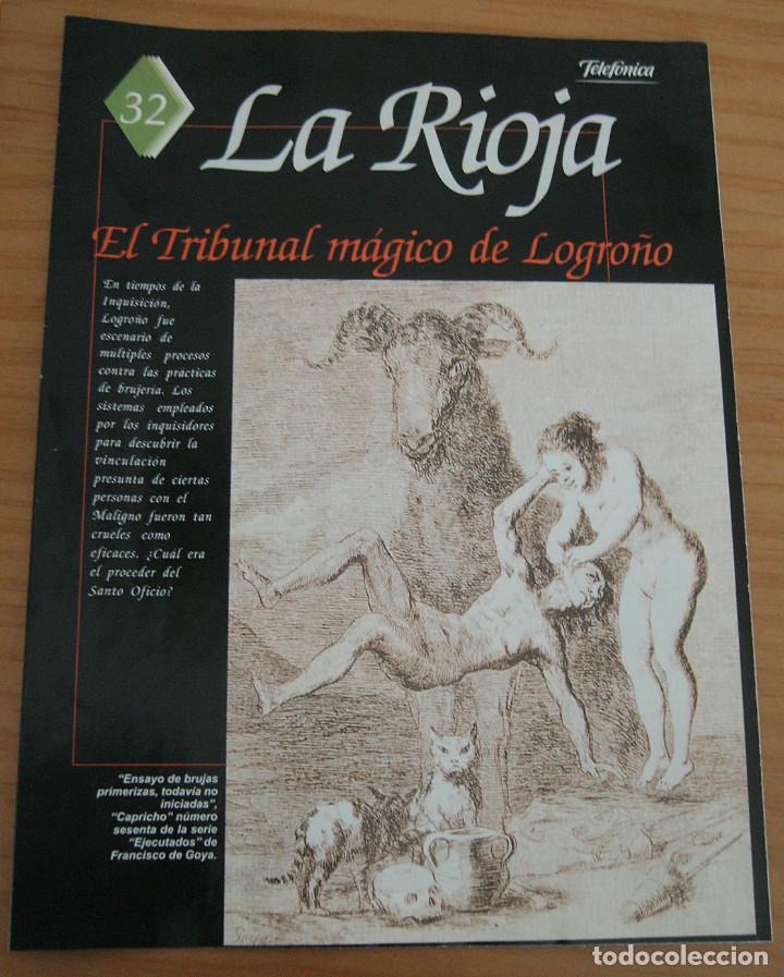 Otros art&iacute;culos de coleccionismo en papel: GU&Iacute;A DE LA ESPA&Ntilde;A ENCANTADA - N&Uacute;MEROS 32 Y 33: LA RIOJA Y SEGOVIA - A&Ntilde;O 2000 - PERFECTO ESTADO