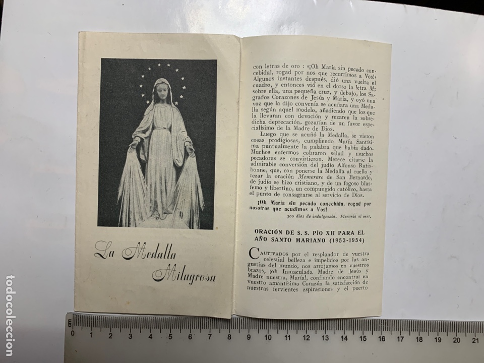 Otros Art&iacute;culos de Coleccionismo en Papel: LA MEDALLA MILAGROSA. C. P. CARIDAD. IMP. ESCUELA.
