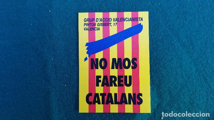 Otros Art&iacute;culos de Coleccionismo en Papel: GRUP D'ACCIO VALENCIANISTA