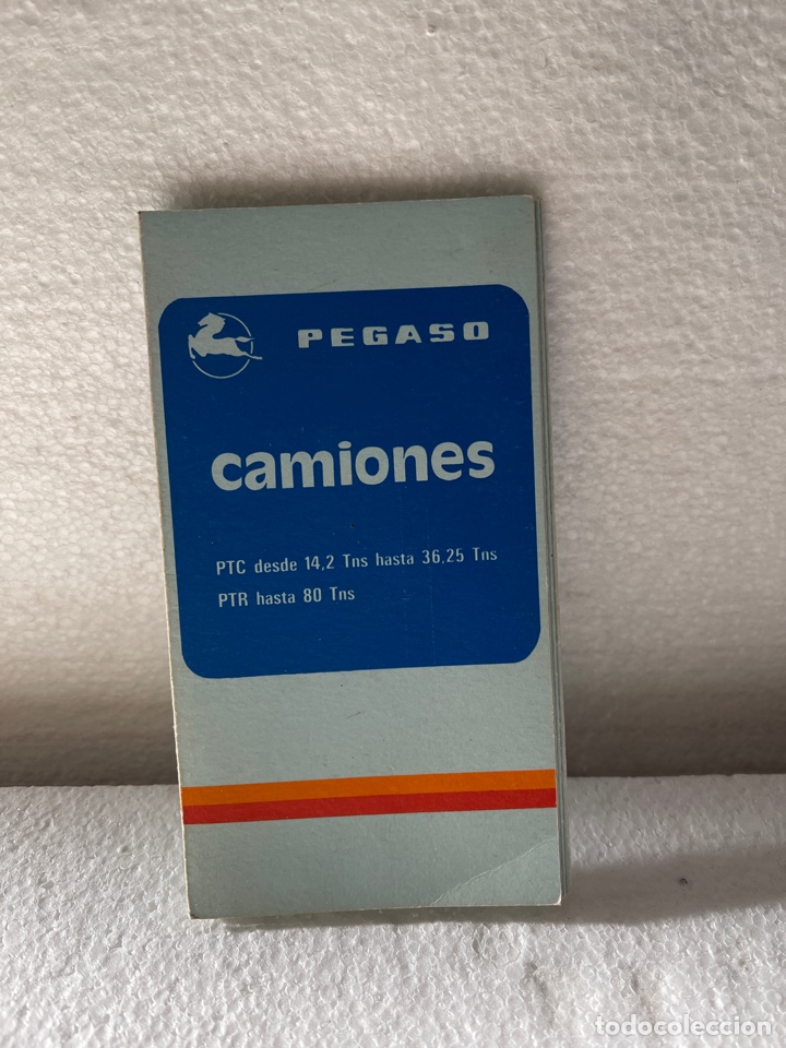 Otros art&iacute;culos de coleccionismo en papel: Cat&aacute;logo de camiones pegaso