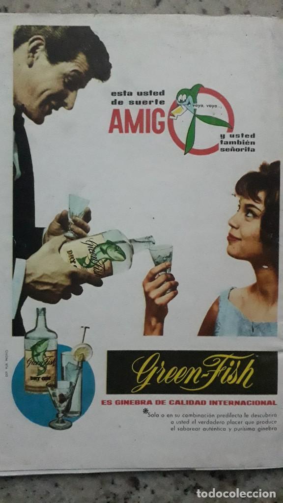 Otros art&iacute;culos de coleccionismo en papel: PUBLICIDAD VINTAGE 1963 (265X190 MM) ANUNCIO GINEBRA GREEN-FISH