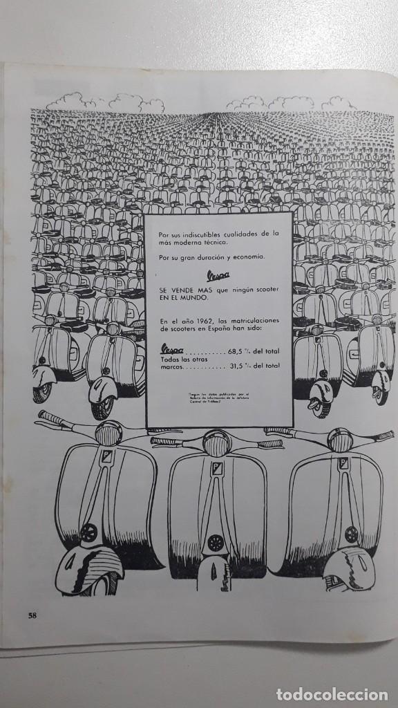 Otros Art&iacute;culos de Coleccionismo en Papel: PUBLICIDAD VINTAGE 1963 (265X190 MM) ANUNCIO VESPA