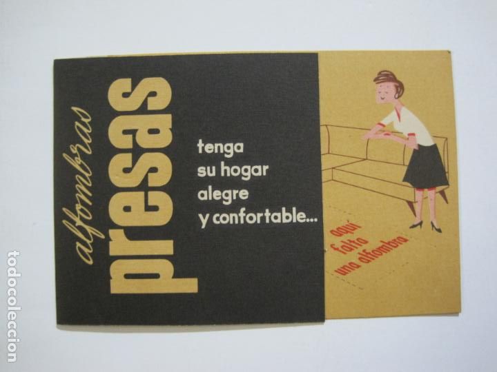 Otros art&iacute;culos de coleccionismo en papel: BARCELONA-ALFOMBRAS PRESAS-PUBLICIDAD ANTIGUA-VER FOTOS-(K-1685)