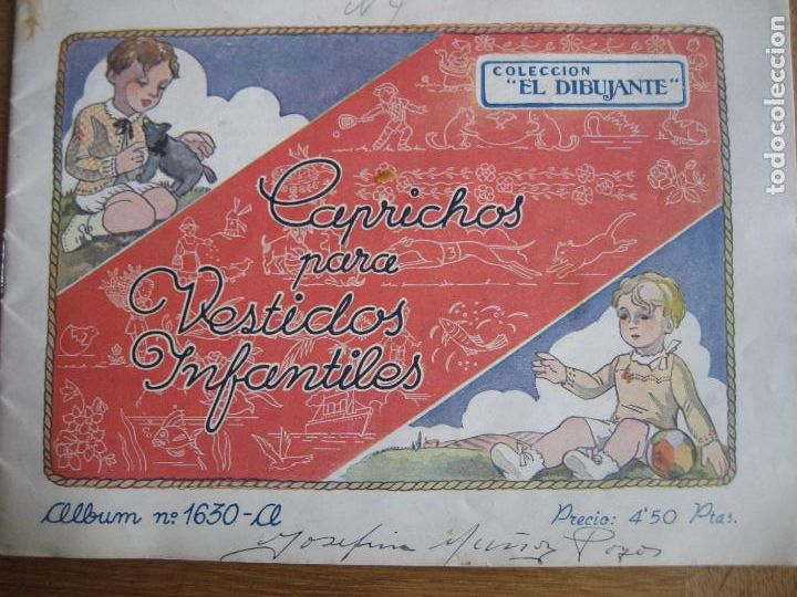 Otros Art&iacute;culos de Coleccionismo en Papel: Coleccion el Dibujante. N&ordm; 1630. Caprichos para vestidos Infantiles. Se&ntilde;ales Marinas