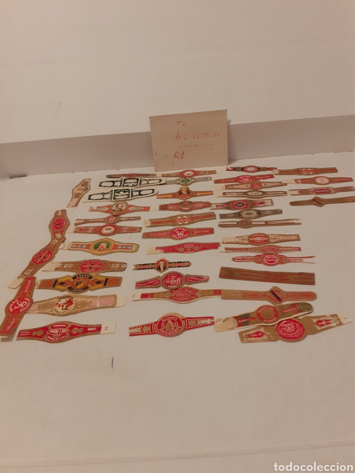 Otros Art&iacute;culos de Coleccionismo en Papel: LOTE 44 VITOLAS DE PUROS DIVERSAS