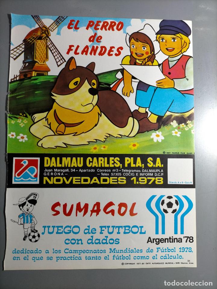 Sammelleidenschaft Andere Papierartikel: PUBLICIDAD EL PERRO DE FLANDES ARTENTINA 78 SUMAGOL PETROPOLIS BORRAS