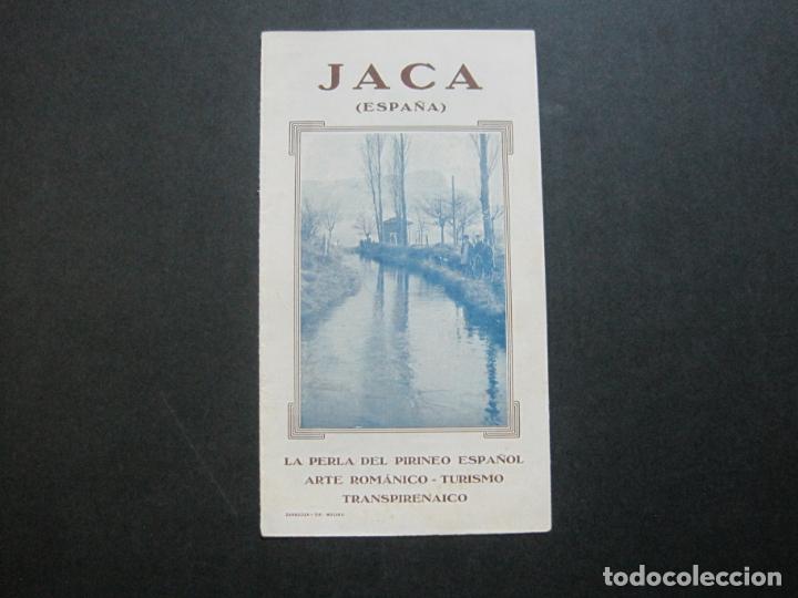 Otros art&iacute;culos de coleccionismo en papel: JACA-LA PERLA DEL PIRINEO-ARTE ROMANICO-TURISMO TRANSPIRENAICO-PUBLICIDAD ANTIGUA-VER FOTOS-(K-1715)