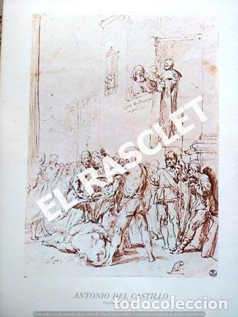 Paper Collecting Others: LAMINA REPRODUCCI&Oacute;N CUADRO DE ANTONIO DEL CASTILLO - DEGOLLACION DEL BAUTISTA - SIN ENMARCAR