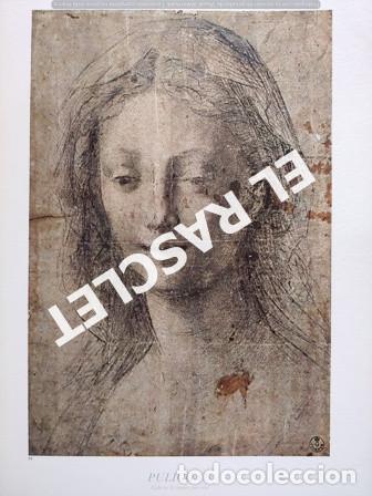 Paper Collecting Others: LAMINA REPRODUCCI&Oacute;N CUADRO DE PULIGO (? ) - CABEZA DE MUJER CON VELO - SIN ENMARCAR