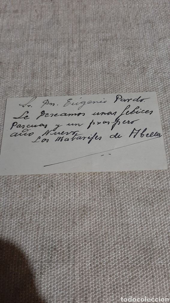 Sammelleidenschaft Andere Papierartikel: LUGO LOS MATARIFES DE ABELLA FELICITACI&Oacute;N NAVIDE&Ntilde;A