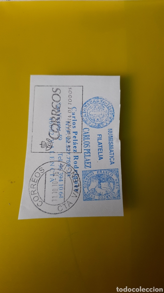 Sammelleidenschaft Andere Papierartikel: MATASELLO VALENCIA SIN SELLO 2010