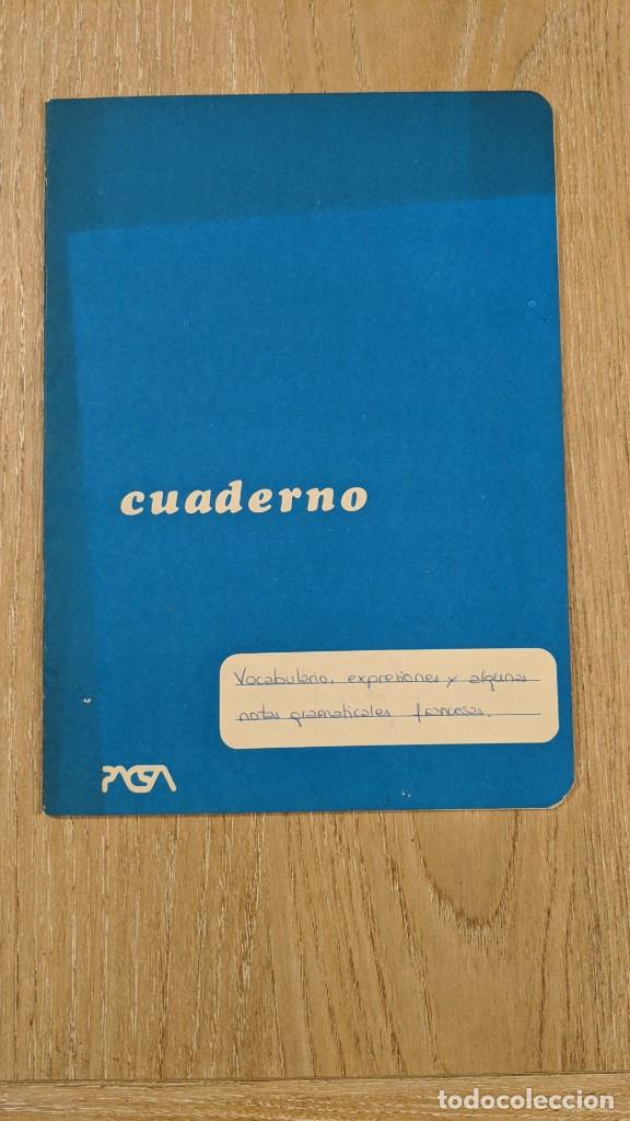 Sammelleidenschaft Andere Papierartikel: ANTIGUO CUADERNO ESCOLAR VOCABULARIO