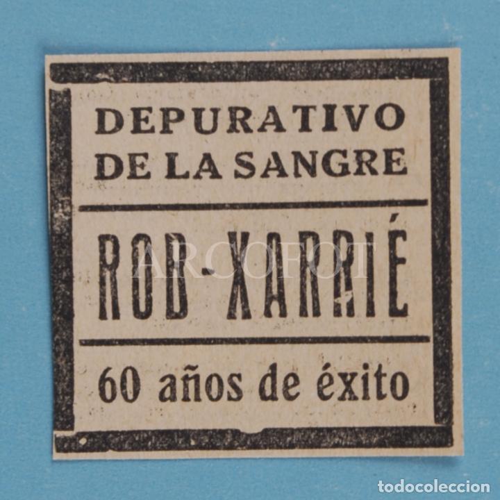 Otros Art&iacute;culos de Coleccionismo en Papel: 1925 - Anuncio publicitario de revista MUNDO GR&Aacute;FICO - DEPURATIVO DE LA SANGRE - VER FOTOS