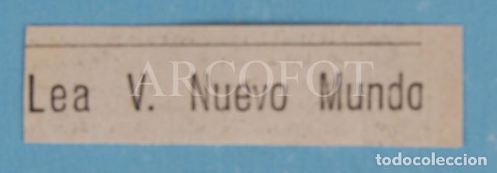 Otros Art&iacute;culos de Coleccionismo en Papel: 1925 - Anuncio publicitario de revista MUNDO GR&Aacute;FICO - LEA V. NUEVO MUNDO - VER FOTOS