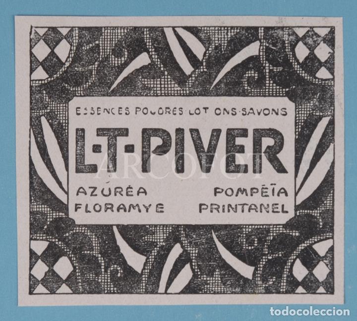 Otros Art&iacute;culos de Coleccionismo en Papel: 1925 - Anuncio publicitario de revista MUNDO GR&Aacute;FICO - L-T- PIVER - VER FOTOS