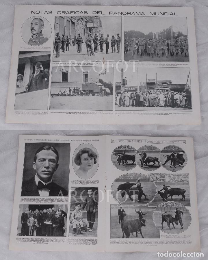 Otros Art&iacute;culos de Coleccionismo en Papel: 1925 - P&aacute;gina de la revista MUNDO GR&Aacute;FICO - NOTAS GR&Aacute;FICAS - VER FOTOS