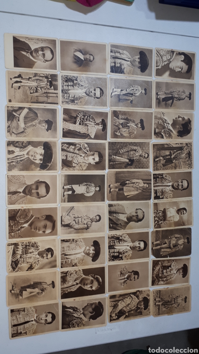 Otros art&iacute;culos de coleccionismo en papel: Lote 36 postales antiguas toreros incluye rejoneadora y comentarista leer descripci&oacute;n