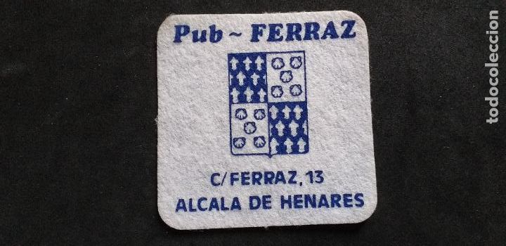 Outros artigos de papel: POSAVASOS-V28-MADRID-ALCALA DE HENARES-PUB FERRAZ