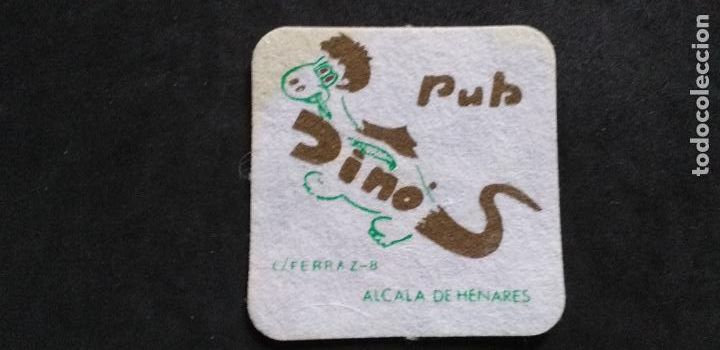 Outros artigos de papel: POSAVASOS-V28-MADRID-ALCALA DE HENARES-PUB DINO'S