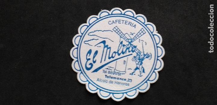 Outros artigos de papel: POSAVASOS-V28-MADRID-ALCALA DE HENARES-CAFETERIA EL MOLINO