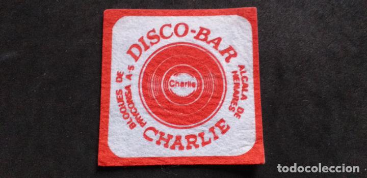 Outros artigos de papel: POSAVASOS-V28-MADRID-ALCALA DE HENARES-DISCO-BAR CHARLIE