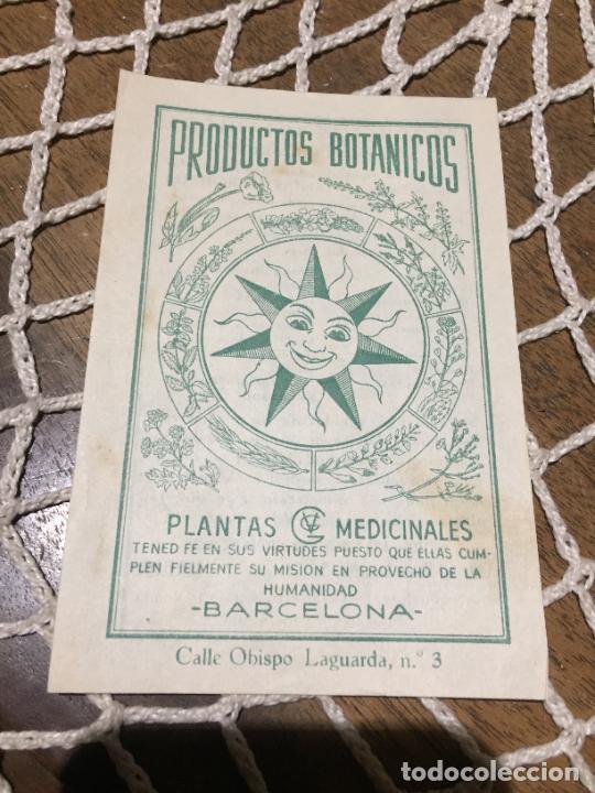 Collectionnisme Papier divers: Antiguo prospecto / folleto de farmacia productos botanicos plantas medicinales a&ntilde;os 40